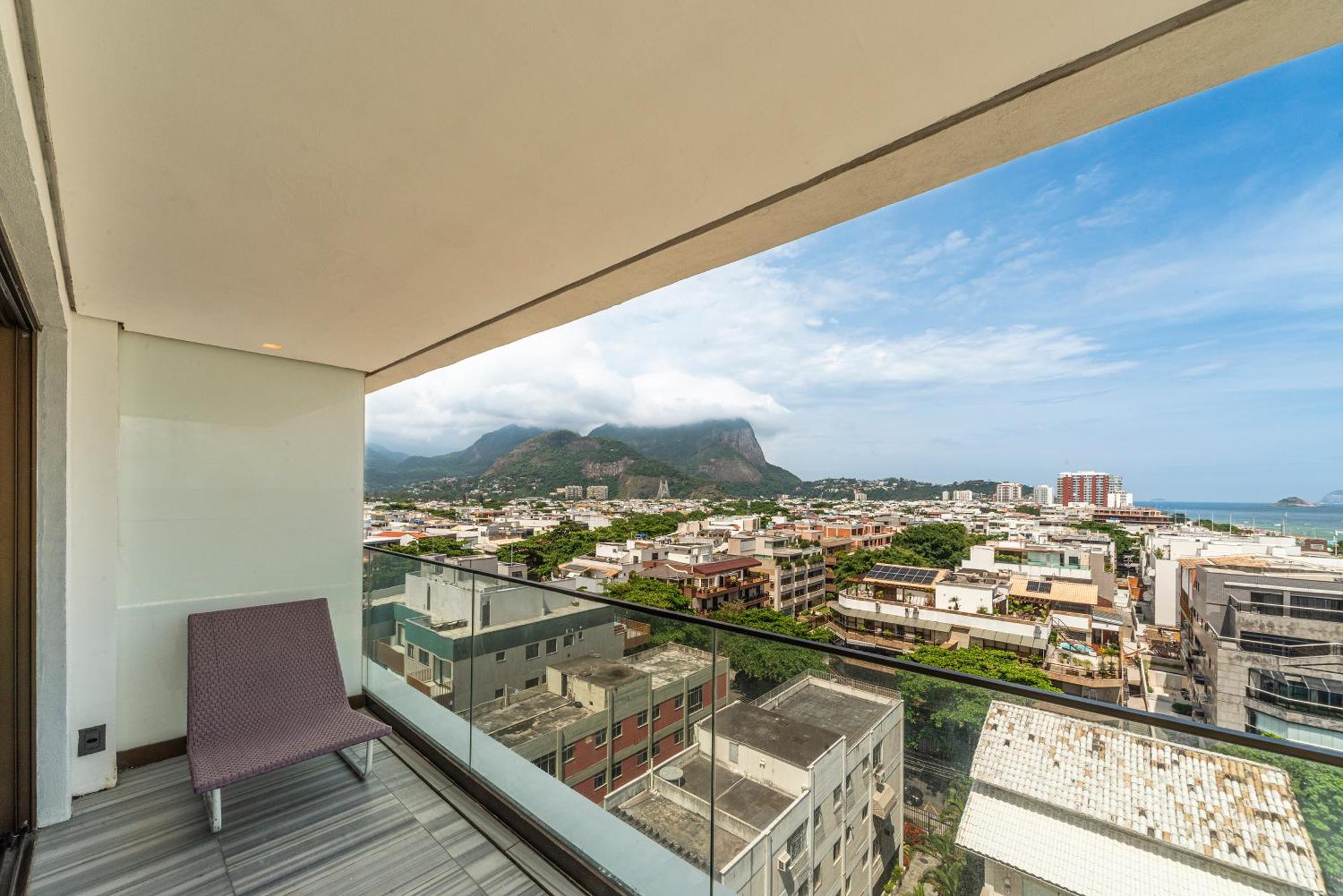 Hotel Lifestyle Laghetto Collection Rio de Janeiro Exterior foto View from the balcony of a suite at the hotel